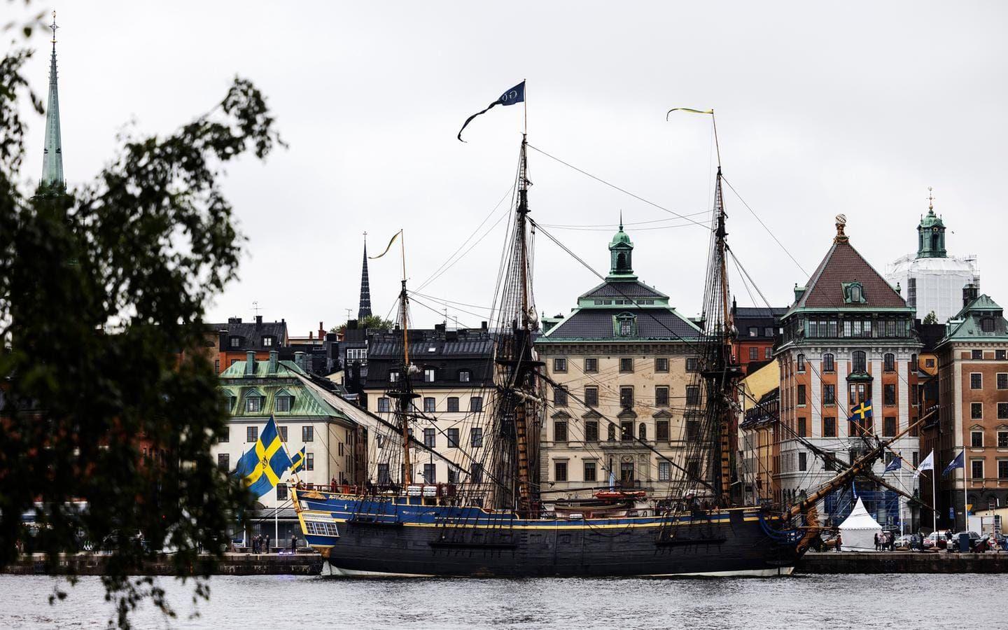 På måndagsmorgonen anlände Götheborg till Stockholm, som också besöktes förra sommaren. Arkivbild.