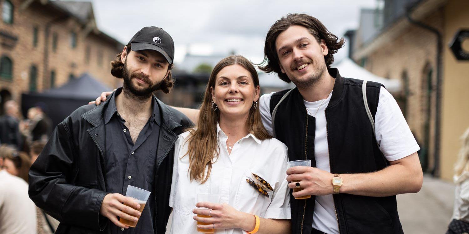 Titus Blosse, Malin Grundemo & Daniel Curacica.