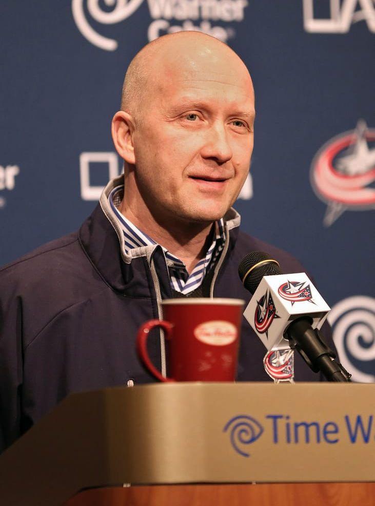 Columbus Blue Jackets Jarmo Kekäläinen.