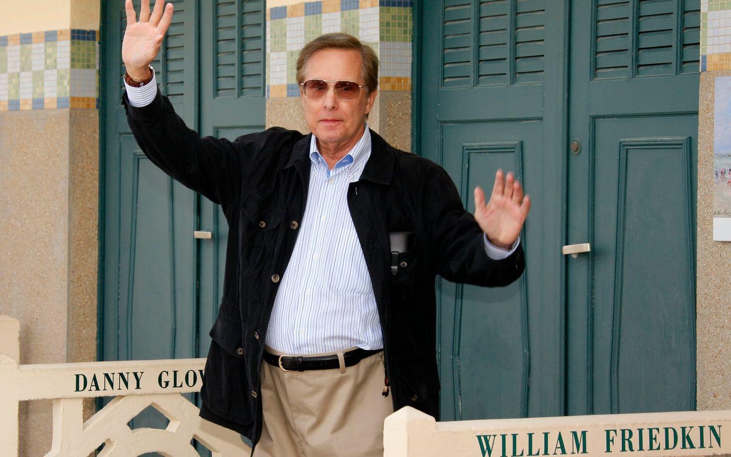 William Friedkin 2012 under ett besök på den amerikanska filmfestivalen i Deauville i Normandie i Frankrike.  7 augusti gick den Oscarsbelönade regissören bort i sitt hem i Bel Air i Los Angeles, 87 år gammal. Bilden är en arkivbild.