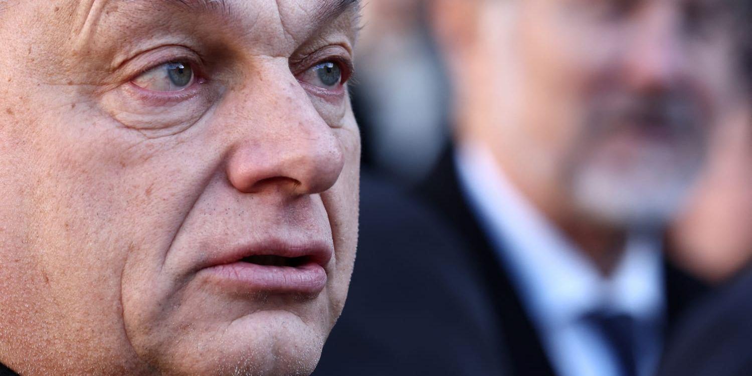 Det finns inget om processen för att godkänna Sveriges inträde i Nato på den agenda för våren som Ungerns regering och premiärminister Viktor Orbán har lämnat över till det ungerska parlamentet. Arkivbild.