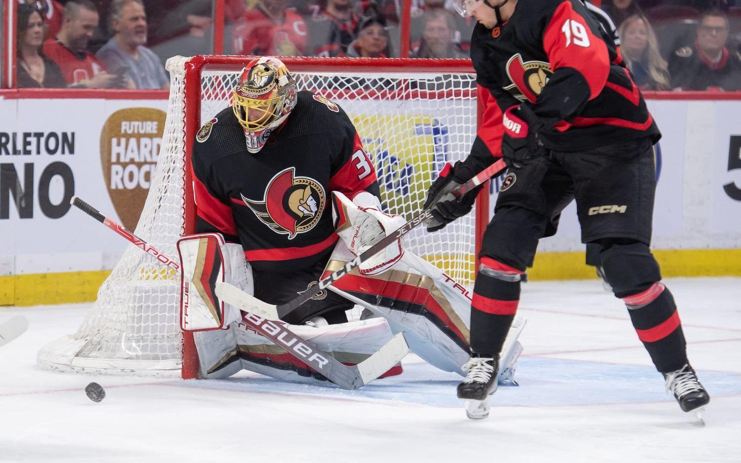 I Ottawa Senators, som Reynolds sägs vara redo att gå in i, spelar den svenske målvakten Anton Forsberg.