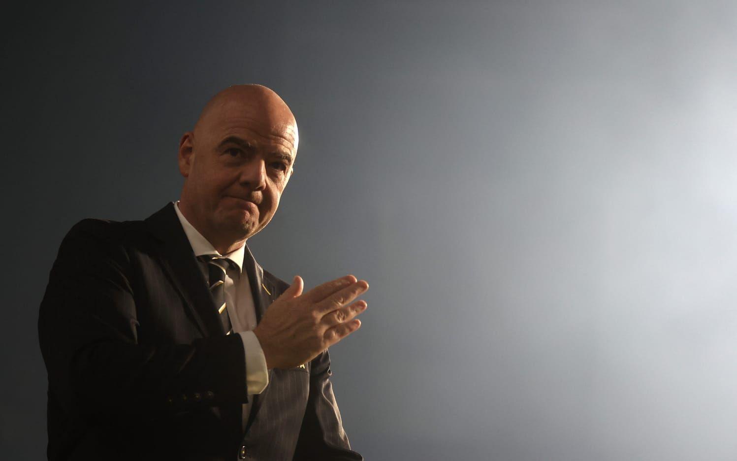 Fifas president Gianni Infantino. 