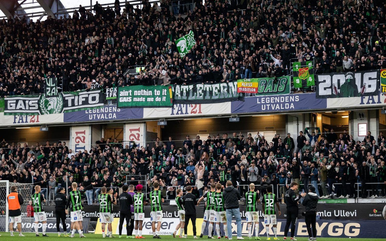 Biljettrycket inför Gais–Hammarby har varit stort. Hammarby har sålt slut sina sektioner och Szofia Jakobsson, kommunikationsansvarig i Gais, uppmanar gaisarna att göra detsamma: ”Upp till bevis”.