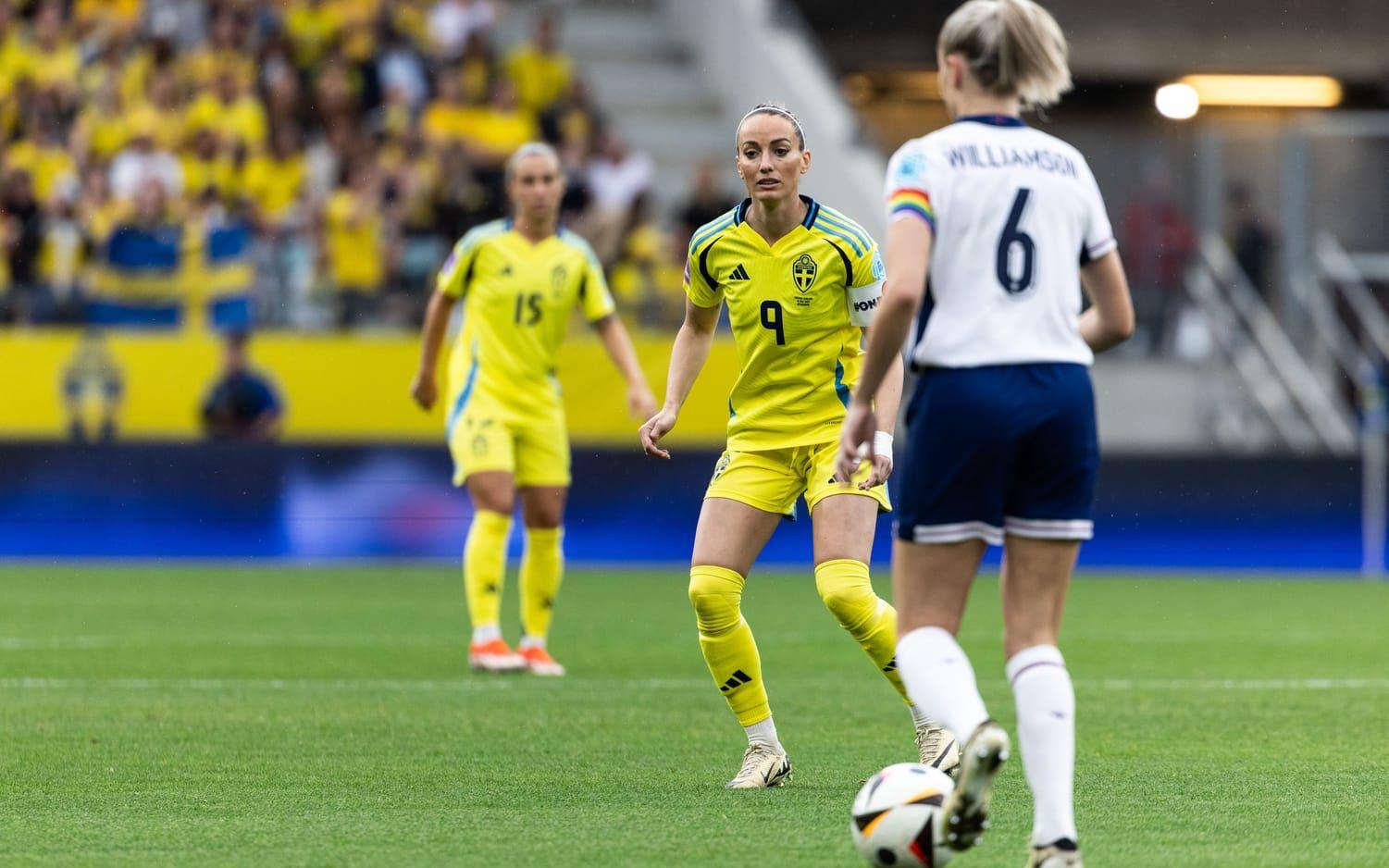 Ödesmatch mellan Sverige och England på Gamla Ullevi.