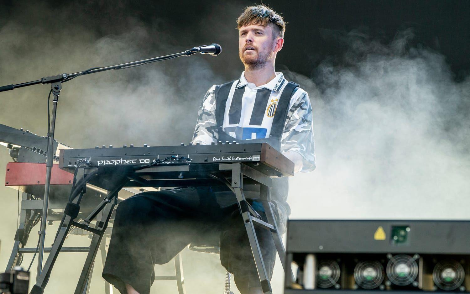 James Blake under Austin city limits 2022.