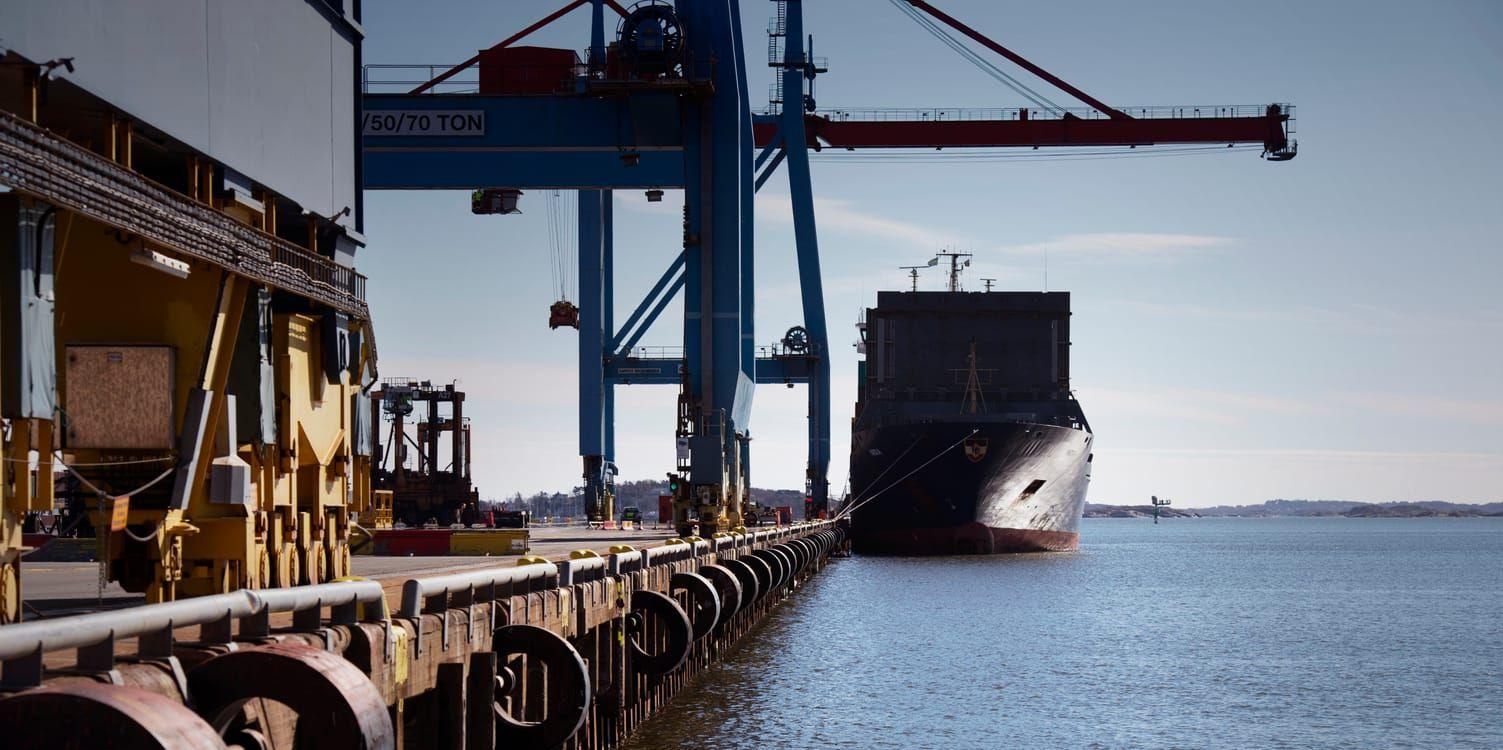 APM Terminals i Göteborg. Nordens största containerhamn.